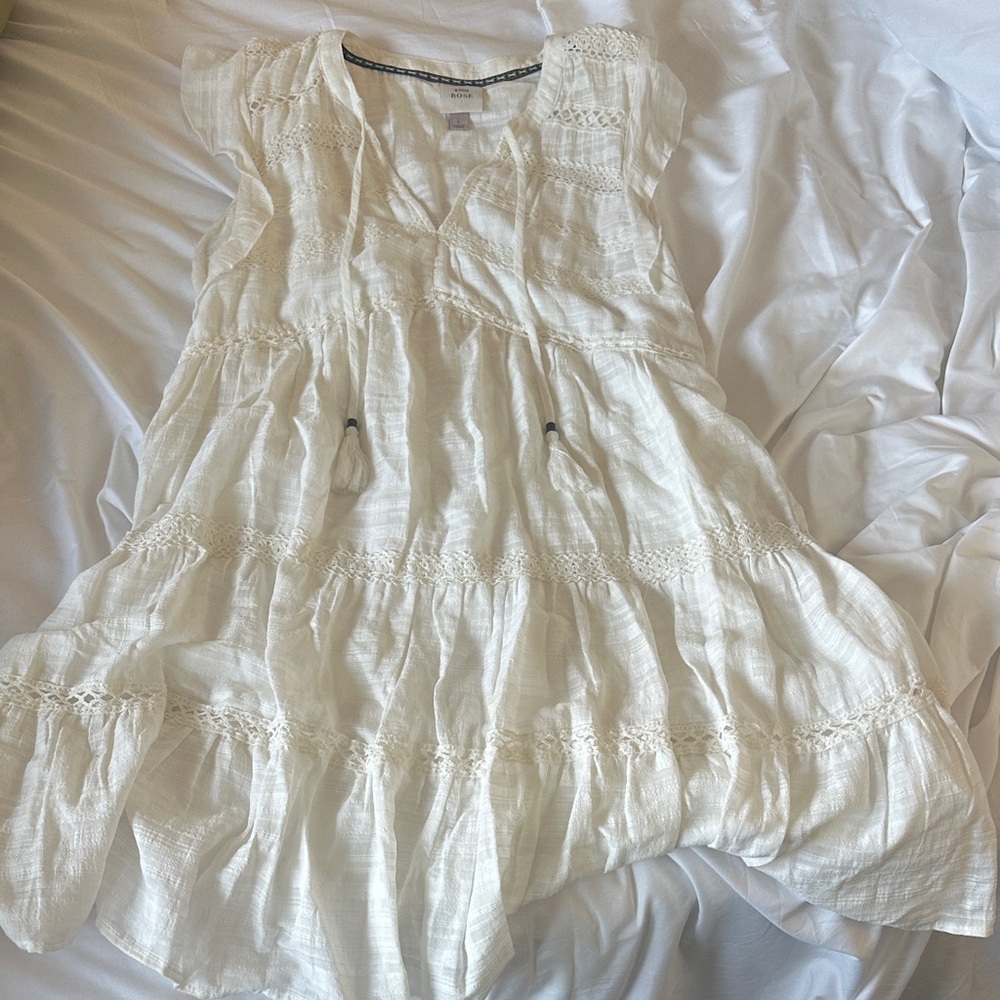 Knox Rose Cream Colored Summer Dress